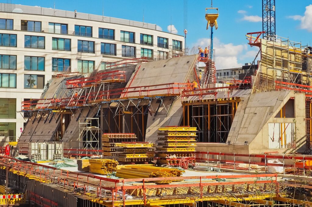 certificazioni nell'edilizia, edificio in costruzione